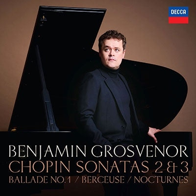Benjamin Grosvenor - Chopin: Piano Sonatas Nos. 2 & 3 - Import CD