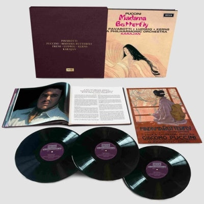 Mirella Freni & Luciano Pavarotti & Christa Ludwig - Puccini: Madama Butterfly - Import 180g Vinyl 3 LP Record Limited Edition