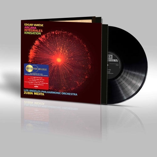 Zubin Mehta - Varese, Edgar : Arcana, Integrales, Ionisation Mehta / Lapo - Import LP Recurd Limited Edition