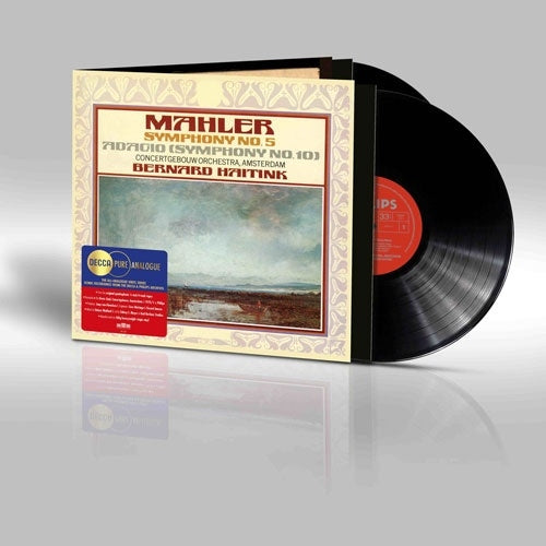 Bernard Haitink - Mahler : Sym, 5, Haitink / Concertgebouw O +sym, 10, (Adagio) - Import 2 LP Recurd Limited Edition