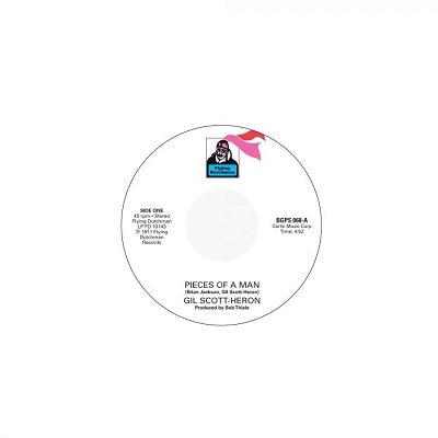 Gil Scott-Heron - Pieces Of A Man / I Think I'Ll Call It Morning - Import 7 inch Single Record