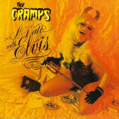 The Cramps - A Date With Elvis - Import Orange Vinyl LP Recurd Limited Edition