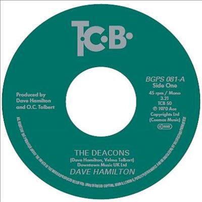 Dave Hamilton - Deacons / Pisces Pace - Import Vinyl 7 inch Single Record