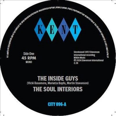 The Soul Interiors - Inside Guys/My Friend Heartaches - Import Vinyl 7 Inch Single Record Limited Edition