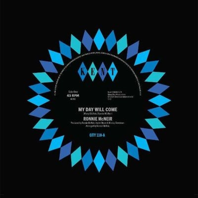 Ronnie Mcneir - My Day Will Come/The Girl's Alright With Me - Import Vinyl 7 inch Single Record