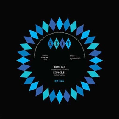 Eddy Giles - Tingling / Pins And Needles - Import Vinyl 7 inch Single Record Limited Edition