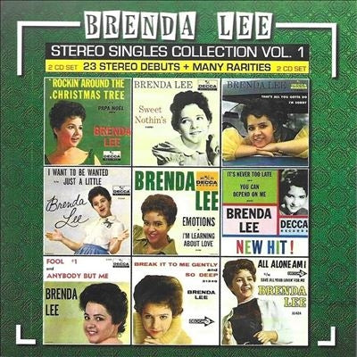 Brenda Lee - Stereo Singles Collection 1-2 CD 61 Cuts - Import CD