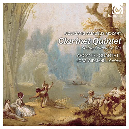 Mozart (1756-1791) - Clarinet Quintet, String Quartet, 15, : Widmann(Cl)Arcanto Q - Import CD