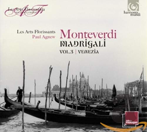 Monteverdi, Claudio (1567-1643) - Madrigale Vol.3 -Venezia : Paul Agnew / Les Arts Florissants - Import CD