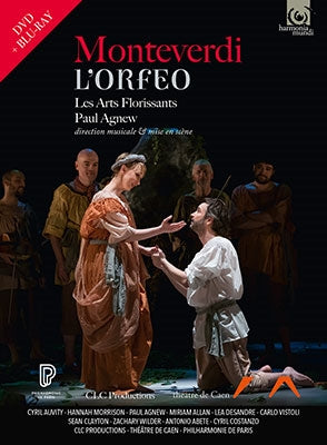 Paul Agnew (Tenor Singer/Conductor) - Monteverdi: L'Orfeo - Import Blu-ray Disc+DVD