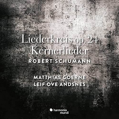 Schumann, Robert (1810-1856) - Liederkreis Op.24, etc : Matthias Goerne(Br)Leif Ove Andsnes(P) - Import CD