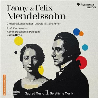 RIAS Kammerchor Berlin - Fanny & Felix Mendelssohn: Sacred Music 1 - Import CD