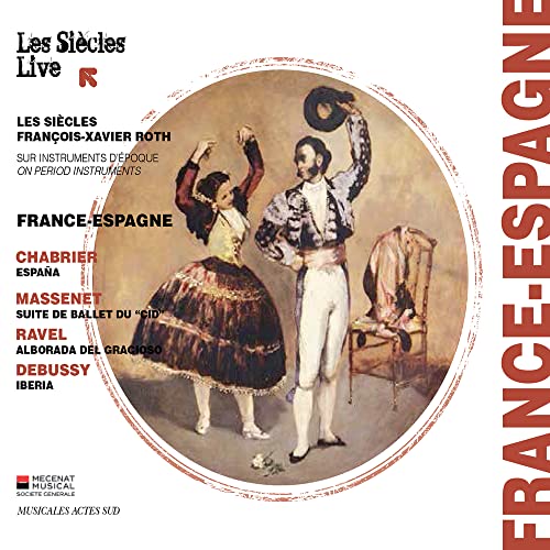 VARIOUS ARTISTS - France-Espagne - Chabrier, Massenet, Ravel, Debussy - Import CD
