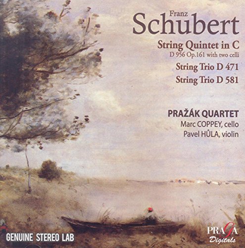 Schubert (1797-1828) - String Quintet, String Trios Nos.1, 2 : Prazak Quartet, Coppey(Vc)Hula(Va) - Import CD
