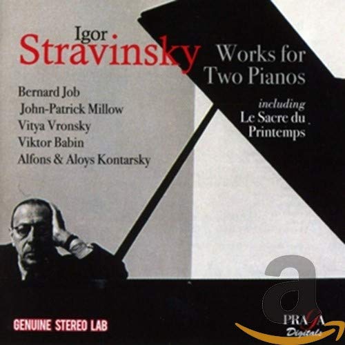 Stravinsky (1882-1971) - (Piano Duo)Le Sacre du Printemps -Works for 2 Piano : Vronsky Babin(P)etc - Import CD