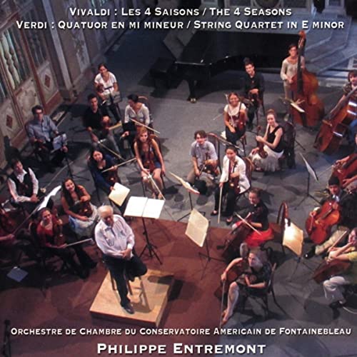 Philip Antlromon, Fontainebleau American Music Academy Chamber Orchestra - Vivaldi (1678-1741) Four Seasons, Etc: Entremont / American Conservatory Of Fontainebleau Co - Import CD