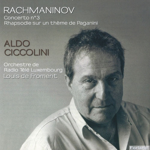 Aldo Ciccolini - Rachmainov:Piano Concerto No.3 / Rhapsody On A Theme Of Paganini - Import CD