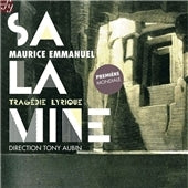 Tony Aubin - Maurice Emmanuel: Salamine - Import CD Digipak
