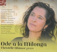 Christele Abinasr - Ode A La Milonga Piano Works - Import CD
