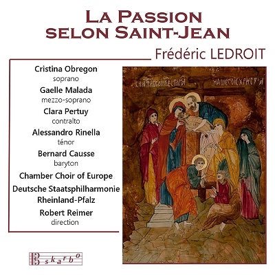 OBREGON,CRISTINA; GAELLE MALADA; CLARA PERTUY; ALESSANDRO RINELLA; BERNARD CAUSSE - Passion Selon Saint-Jean - Import CD