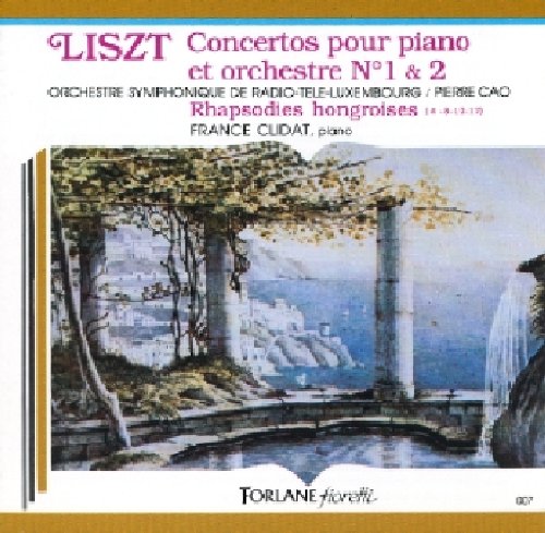 VARIOUS ARTISTS - Liszt Piano Concerti 1 & 2 W.Luxembourg Radio Orch./ Cao / Hungarian Rhapsodies 4 8 12 & 17 - Import CD