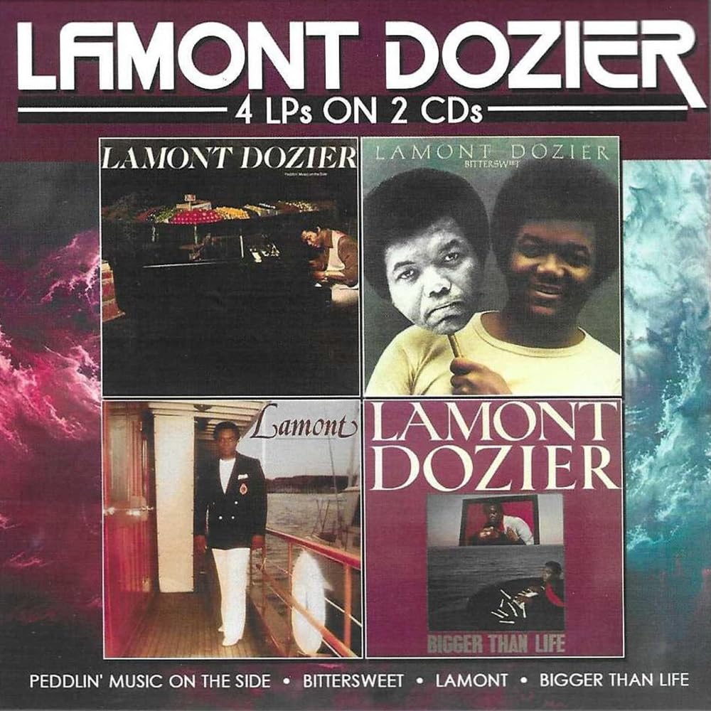Lamont Dozier - Peddlin' Music+Bittersweet+Lamont+Bigger Than Life - Import 2 CD