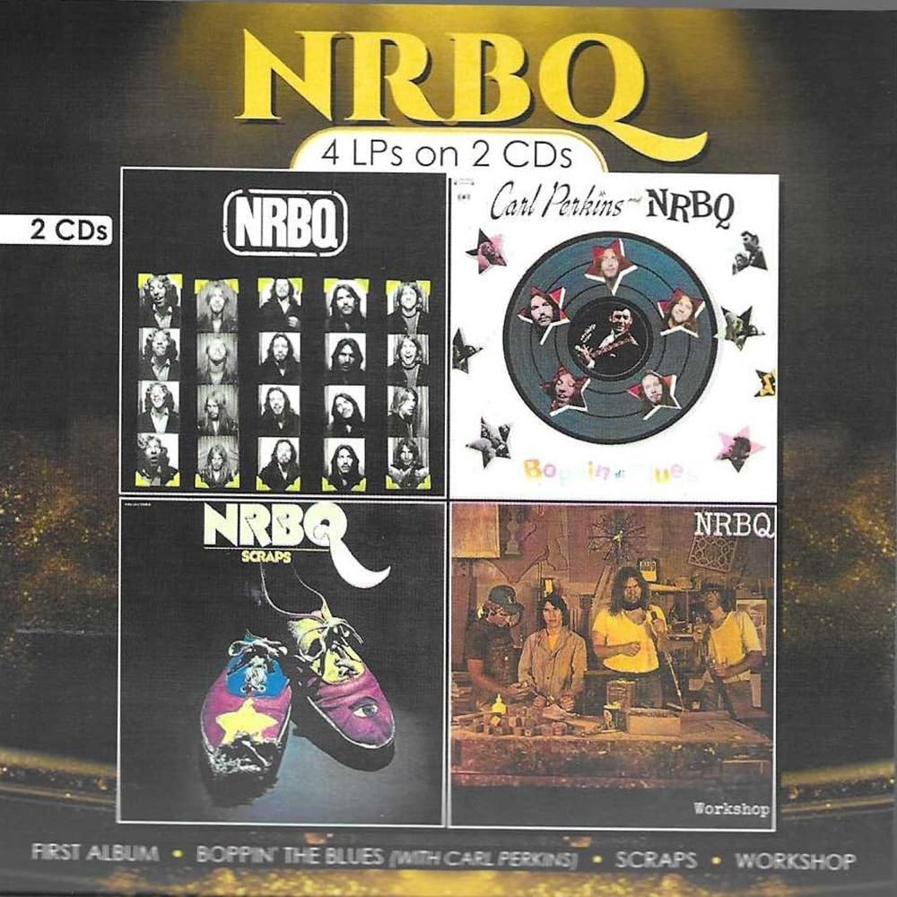 NRBQ - First Album/Boppin The Blues With Carl Perkins/Scraps/Workshop - Import 2 CD
