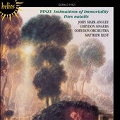 Matthew Best - Finzi: Intimations of Immortality, Dies natal is - Import CD