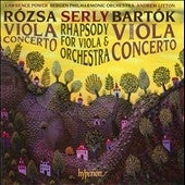Lawrence Power - Rosa: Viola Concertos by Rosza, Serly & Bartok - Import CD