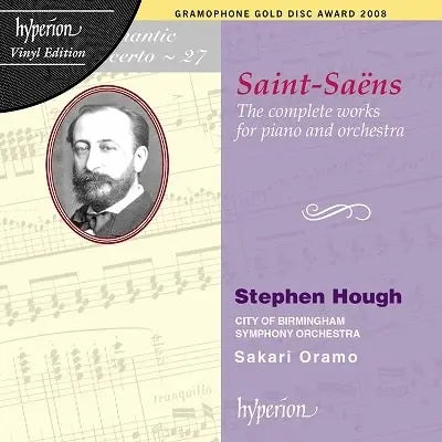 Stephen Hough - S-Saens:Complete Works For Piano And Orchestra - Import Vinyl 3 LP Record