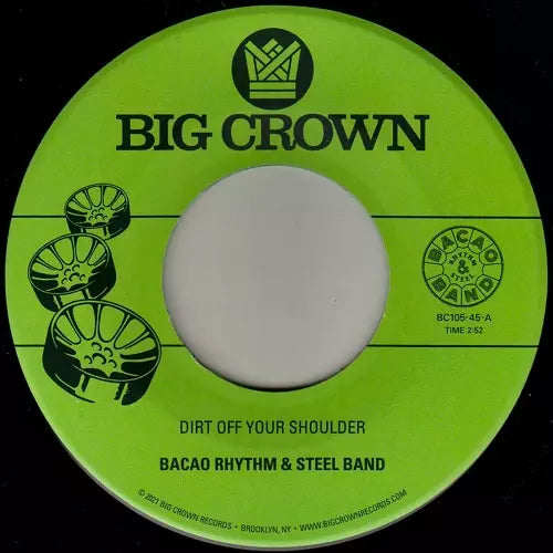 Bacao Rhythm & Steel Band - Dirt Off Your Shoulder / I Need Someday To Love Tonight - Import 7 Inch Single Record