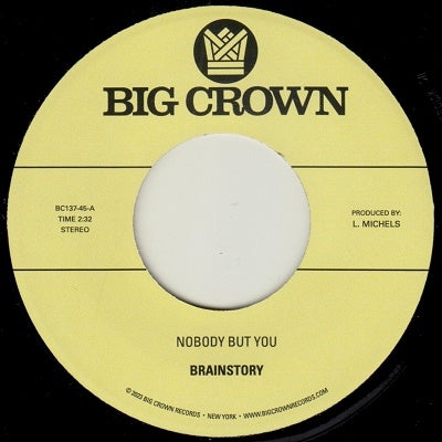Brainstory - Nobody But You/Gift Of Life - Import Vinyl LP Record