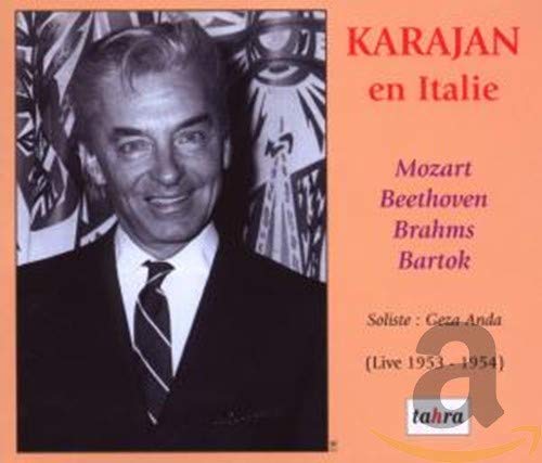 VARIOUS ARTISTS - Herbert Von Karajan In Italy': Bartok Piano Concerto No.3 (W.Geza Anda Piano. Rec. Turin 2/1 - Import 3 CD