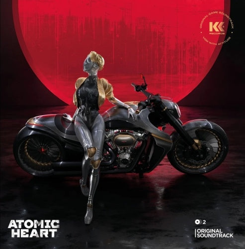 OST - Atomic Heart - Import Corona Black & Red Colored Vinyl 2 LP Recurd