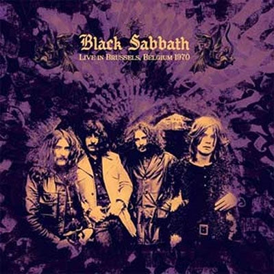 Black Sabbath - Live In Brussels, Belgium 1970 - Import Purple Marbled Vinyl LP Record Limited Edition