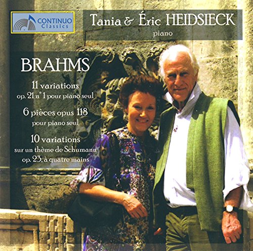 Brahms (1833-1897) - 6 Pieces, 11 Variations, Schumann Variations : Heidsieck, T.Heidsieck - Import CD