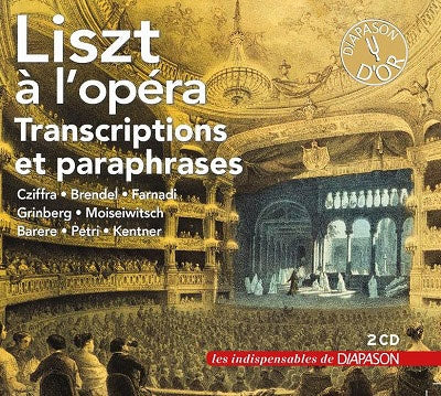 Various Artists - Opera Transcriptions & Paraphrases : Cziffra, Brendel, Farnadi, Grinberg, etc. - Import 2 CD