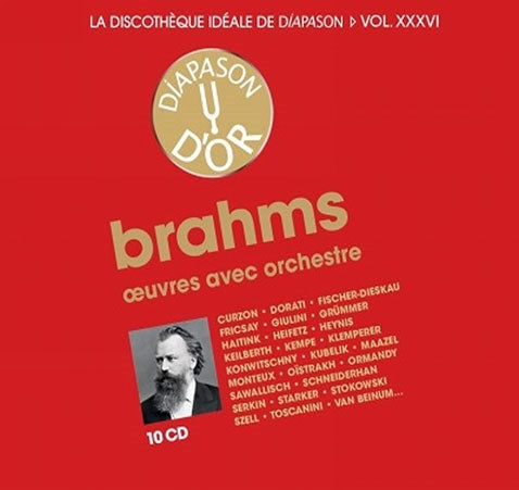Various Artists - Brahms：Orchestral Works, Concertos : Dorati, Fricsay, Giulini, Haitink Keilberth, Kempe, Klemperer, etc. - Import 10 CD Box Set