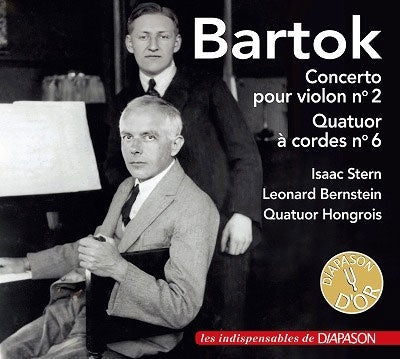 Isaac Stern - Bartok :Violin Concerto No.2 : Isaac Stern(Vn)Leonard Bernstein / New York Philharmonic +String Quartet No.6 : Hungarian Quartet - Import CD