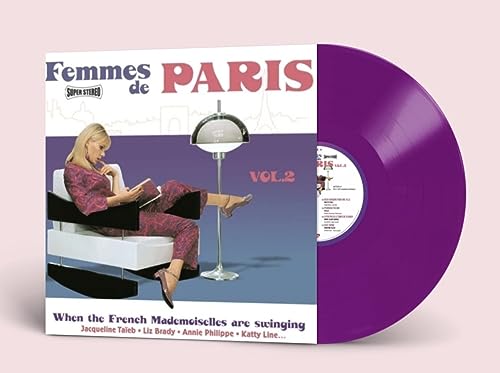 Various Artists - Femmes de Paris Vol. 2 - Import LP Record Colored Vinyl Limited Edition