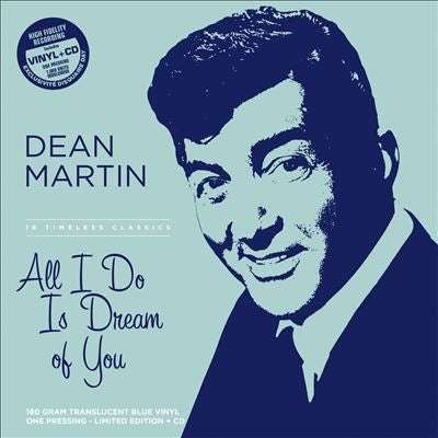 Dean Martin - All I Do Is Dream Of You - Import Blue Vinyl LP Record+CD Limited Edition