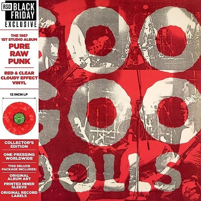 Goo Goo Dolls - Goo Goo Dolls - Import Cloudy Red & White Vinyl LP Record