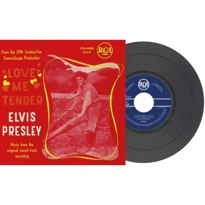 Elvis Presley - Love Me Tender Belgium Ver - Import Vinyl 7 inch Single Record