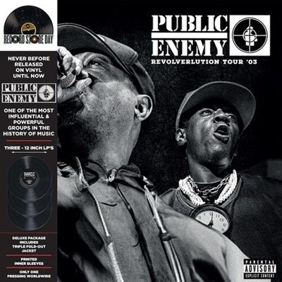 Public Enemy - Revolverlution Tour 2003 - Import Vinyl 3 LP Record Limited Edition