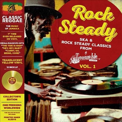 Various Artists - Ska & Rock Steady Classics From Treasure Isle, Vol. 1 - Import Yellow Vinyl LP Record Limited Edition