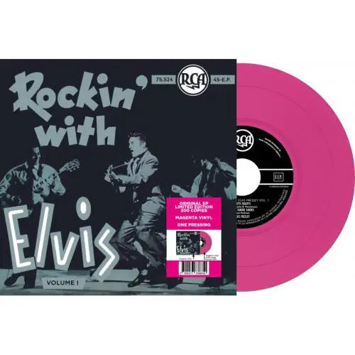 Elvis Presley  - Ep Etranger N19 - Rockin' With Elvis Volume I  - Import 7 inch Single Record