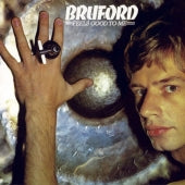 Bruford - Feels Good To Me - Import Record Store Day/Natural & Black Color In Color Effect Vinyl LP Record