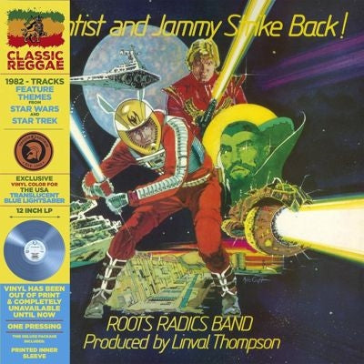 Roots Radics - Scientist & Jammy Strike Back! (Deluxe Edition) - Import Blue Vinyl LP Recurd Limited Edition