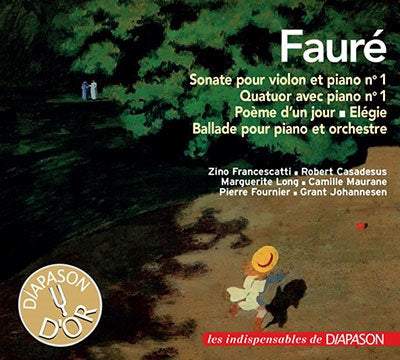 Zino Francescatti, Robert Casadesus, Camille Maurane, Lily Bienvenu - Faure - Import CD Limited Edition
