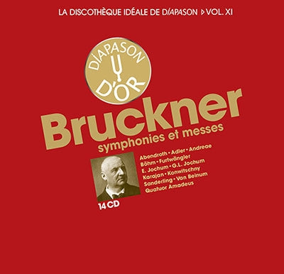 Various Artists - Bruckner (1824-1896) Symphonies, Messes: Furtwangler / Karajan / Beinum / Bohm / Andreae / Konwitschny / E & G.L.Jochum / Etc - Import 14 CD Box set Limited Edition